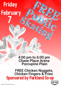 Free Public Skating @ Chase Place Arena