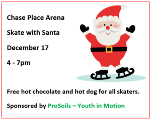 Skate with Santa @ Chase Place Arena