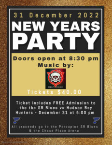 New Year's Eve Party @ Porcupine Plain Community Hall