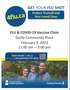 Flu & Covid-19 Vaccine Clinic @ Quilly's Community Place (QCP) - Gymnasium