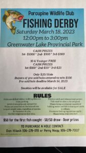 Fishing Derby @ Greenwater Lake Provincial Park