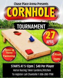 Cornhole Tournament @ Chase Place Arena