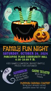 Family Fun Night @ Porcupine Plain Community Hall