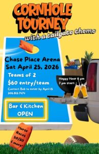 Cornhole Tournament @ Chase Place Arena