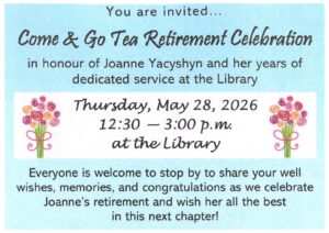 Joanne's Retirement Come & Go Tea @ Porcupine Public Library